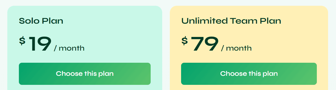 Le prix de l'IA SheetMagic